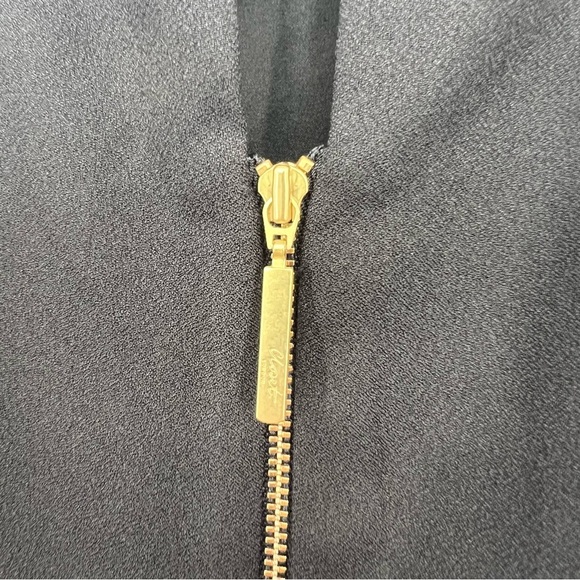 NWT Closet London Black Sleeveless Pencil Dress Pleated Ruched Midi Bodycon 8 - Picture 5 of 10